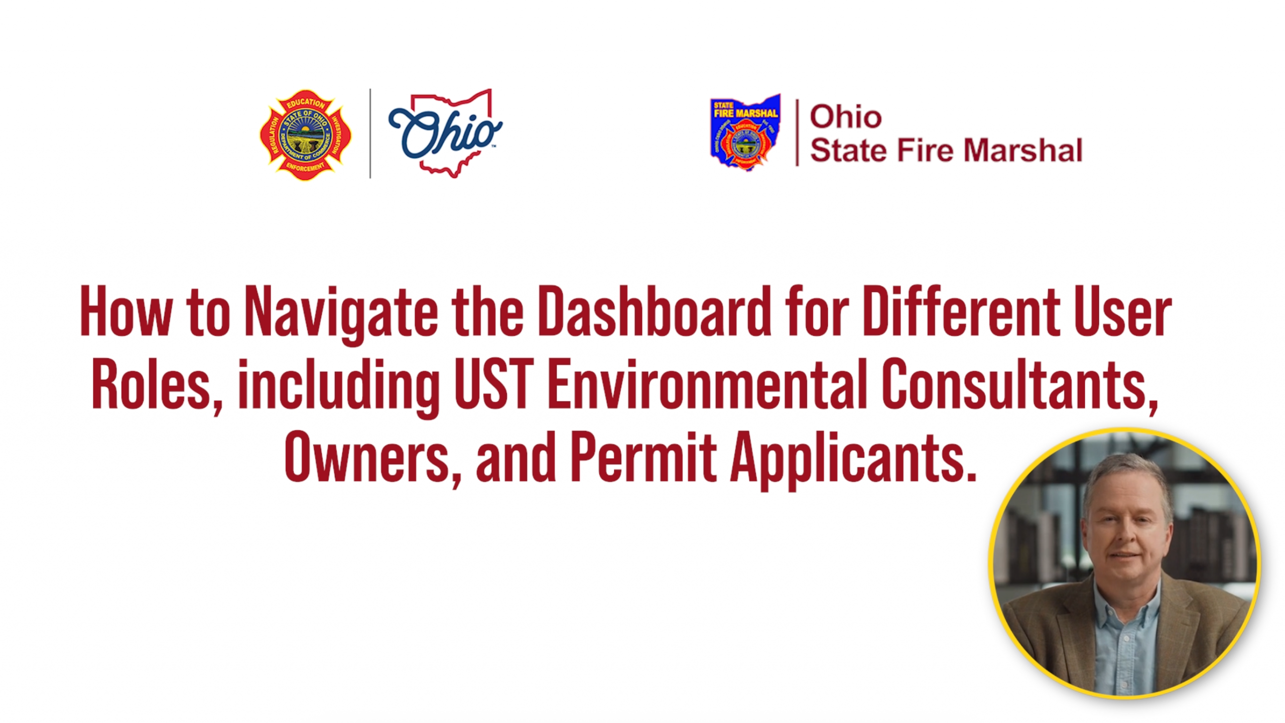 Navigate the Dashboard for Different User Roles, including UST Environmental Consultants, Owners, and Permit Applicants.
